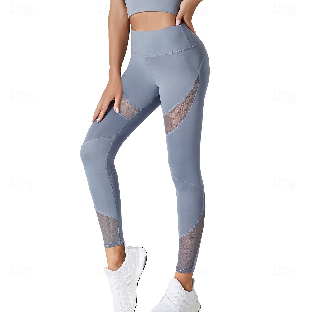 Per donna Leggings Collant Atletico Lunghezza al polpaccio Naturale Patchwork Patchwork Comodo Sollevamento glutei Controllo addominale Yoga Casual Quotidiano Nero Rosa Blu marino Blu Estate Primavera del 2025 a $14.99 –P2
