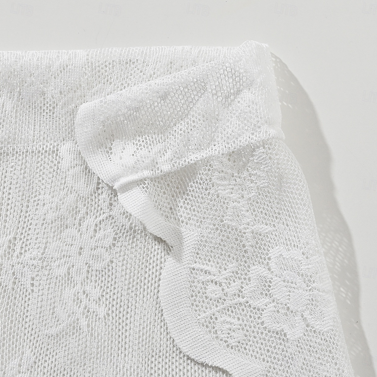 krótka, koronkowa zasłona do kawiarni, półprzezroczysty panel zaciemniający, półprzezroczysta zasłona zapewniająca prywatność w łazience, salonie lub w kawiarni 2026 - $9.49 –P7