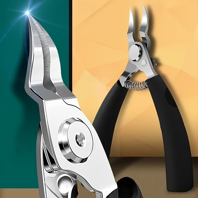 Tagliaunghie a becco d'aquila, lame curve affilate per unghie spesse, tagliaunghie di precisione per unghie incarnite, strumento professionale per la cura delle unghie e la cura delle pieghe ungueali. del 2025 a $7.49 –P1