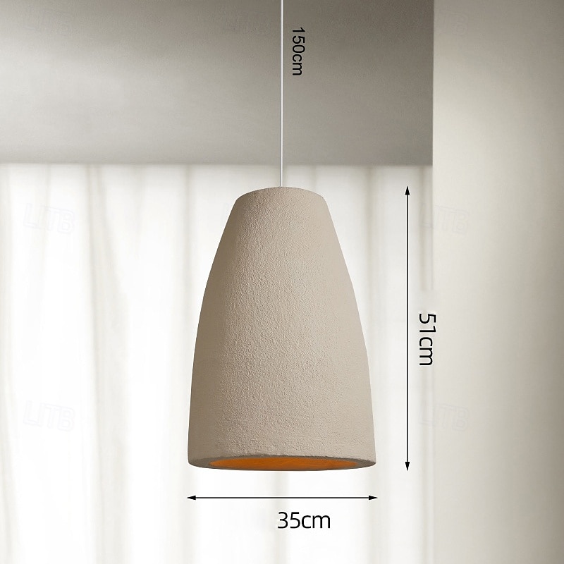 Lampa wisząca wabi sabi w stylu orientalnym, wysokość 51 cm, ciepłe białe światło, e26 e27, regulowany łańcuszek 2025 - $229.99 –P5