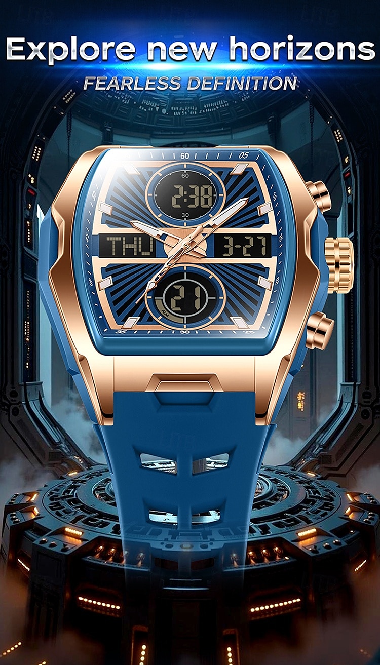 SANDA подарок для женщин и мужчин цифровые часы большой циферблат спортивные часы на открытом воздухе повседневные светящиеся часы-стоп будильник таймер силиконовые часы 2026 - $37.99 –P5