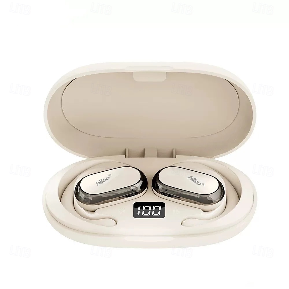 Hi92 Auricolari True Wireless TWS On-ear Gancio auricolare Bluetooth5.0 Bluetooth 5.1 Cancellazione del rumore Luce LED Impermeabile per Apple Samsung Huawei Xiaomi MI Allenamento in Palestra Sci del 2025 a $37.99 –P14