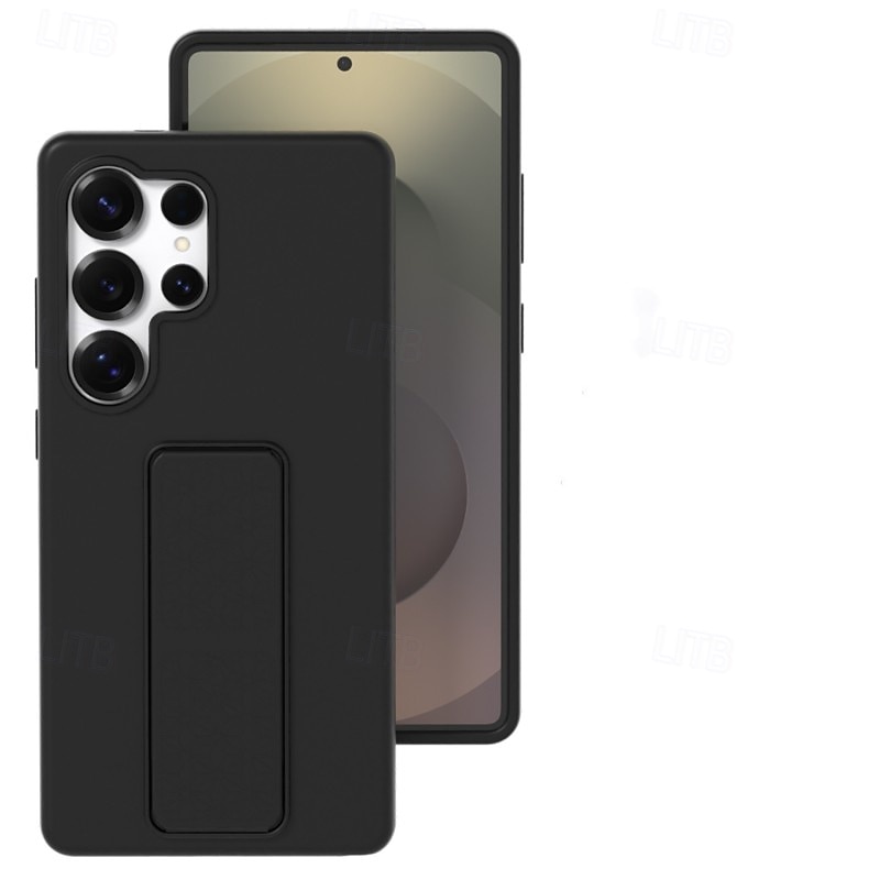 telefono Custodia Per Samsung Galaxy S25 S25 Ultra S24 Ultra S24 Plus S24 S23 Ultra Plus S23 Copertura Posteriore Cavalletto Resistente agli urti Motivo Geometrico PC Silicone del 2025 a $16.99 –P5