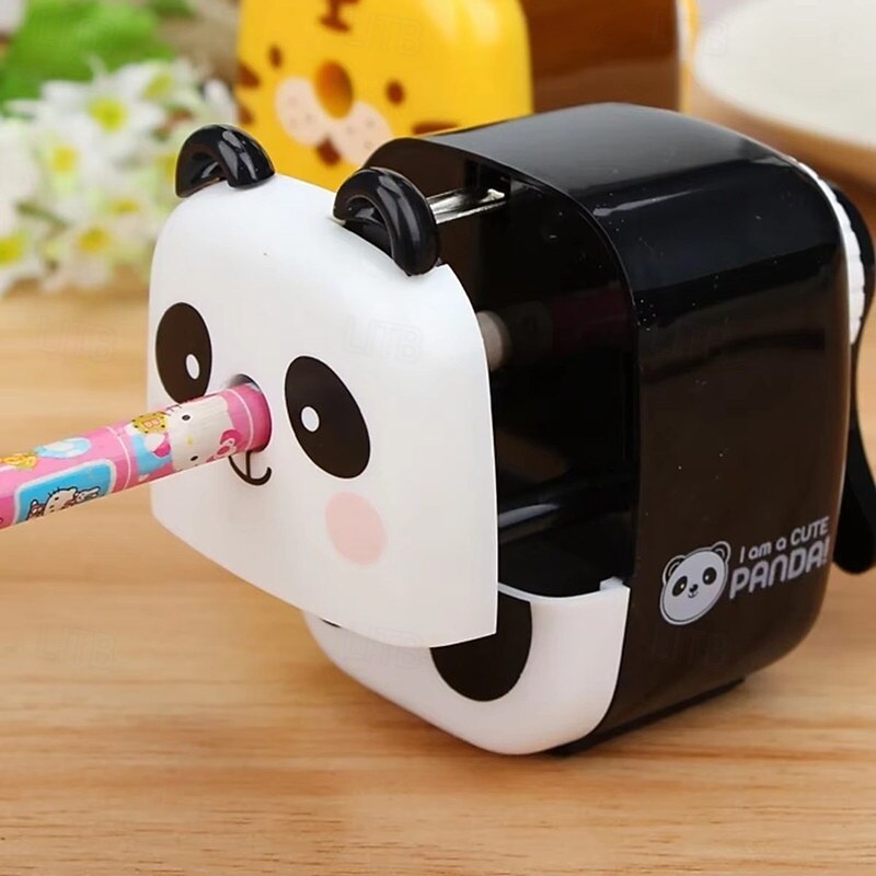 Djurformad Tecknad Panda Tiger Blyertssuddare Skolvärd Hemma Kontor Skrivbord 2025 - $12.99 –P6