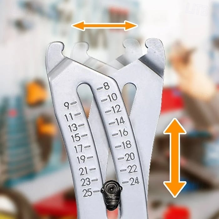 Portable Precise Thread Size Checker Keychain Stainless Steel Thread Identifier Gauge Tool Compact Thread Pitch Measuring Ruler for Screws Bolts Nuts DIY Repair 2025 - $13.99 –P6