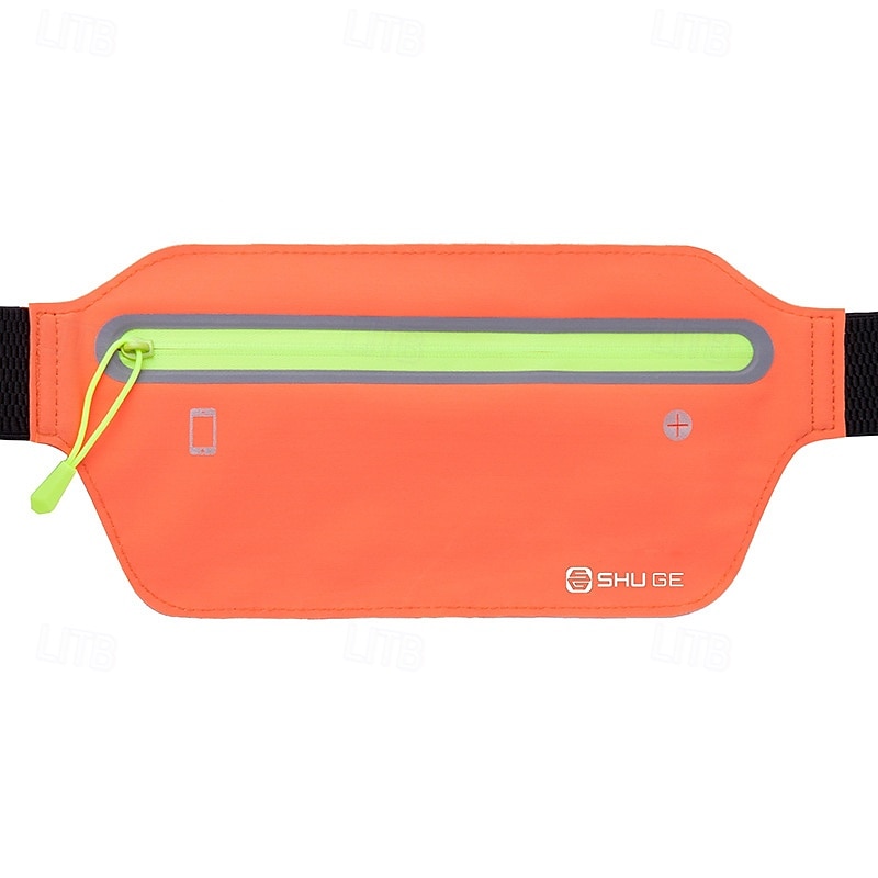 Marsupio da corsa Cintura porta telefono Marsupio sportivo per Maratona Jogging Corsa Borse per sport Leggero Anti-furto Resistente all'Acqua Striscia riflettente Lycar Per uomo Per donna Marsupio da del 2025 a $10.49 –P6