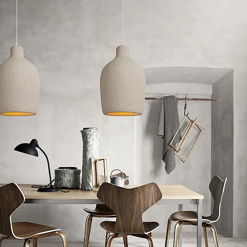 Lampa wisząca wabi sabi w stylu orientalnym, wysokość 51 cm, ciepłe białe światło, e26 e27, regulowany łańcuszek 2025 - $229.99 –P4