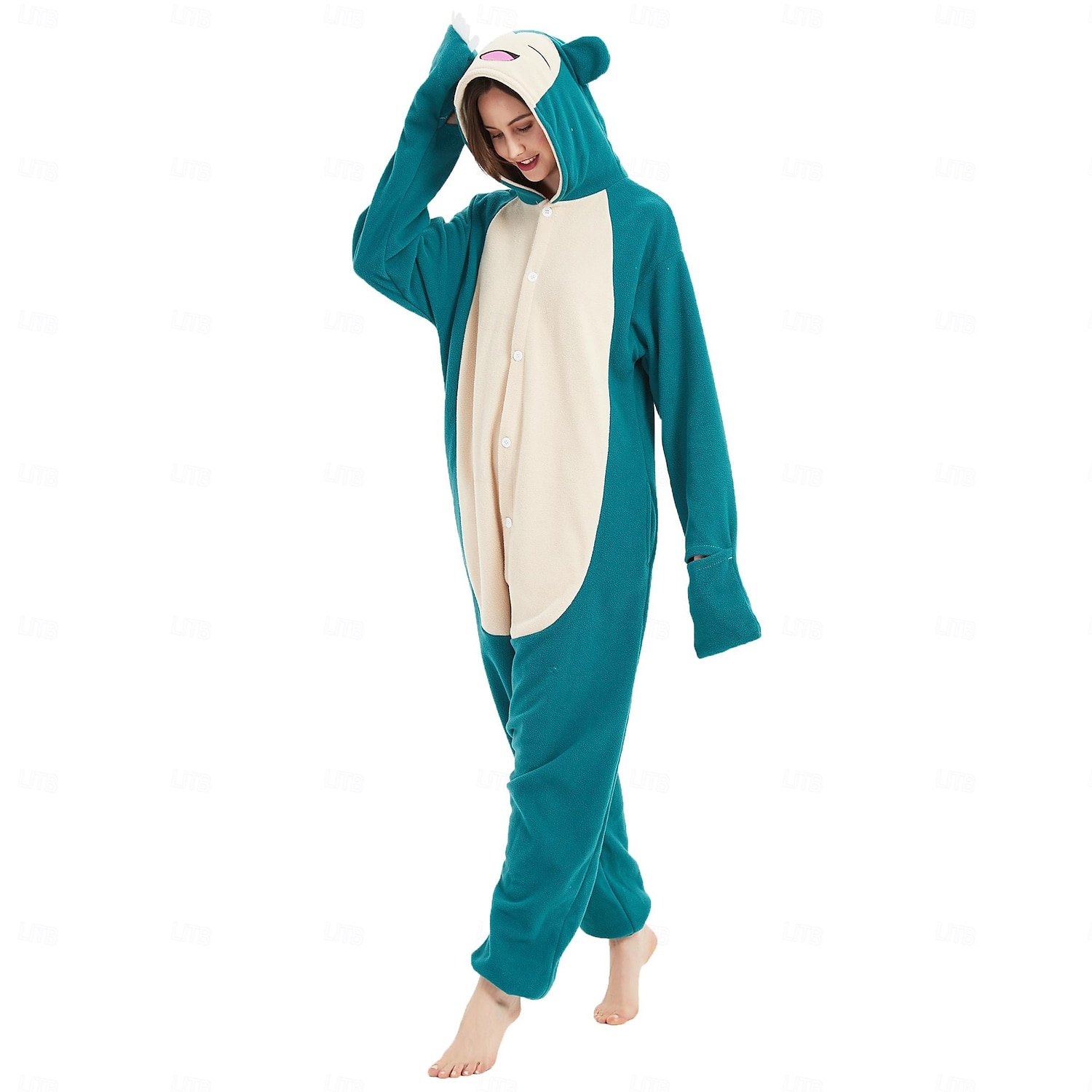 Pigiama Kigurumi Costume di fantasia Pigiami e camicie da notte Fantasia animale Mostri Cartone animato Caldo Costume Divertente Comodo Adulti Unisex Uomini e Donne Natale Halloween Carnevale Feste del 2026 a $48.99 –P3