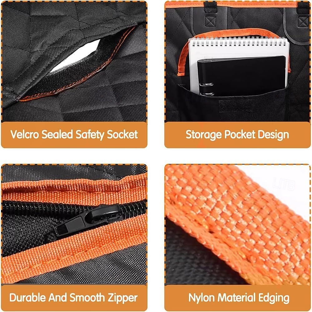 Pokrowiec na siedzenie dla psa do samochodu Toyota Tacoma, wodoodporny pokrowiec na tylne siedzenie, składany przedłużacz tylnego siedzenia, antypoślizgowy, podróżny 2026 - $84.99 –P9