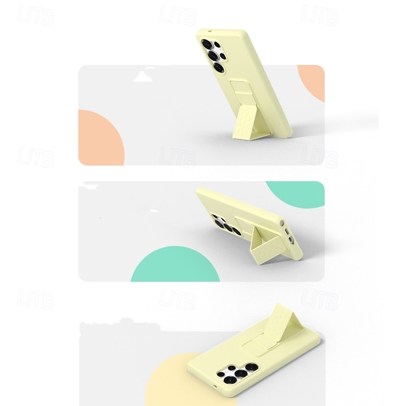 telefono Custodia Per Samsung Galaxy S25 S25 Ultra S24 Ultra S24 Plus S24 S23 Ultra Plus S23 Copertura Posteriore Cavalletto Resistente agli urti Motivo Geometrico PC Silicone del 2025 a $16.99 –P3
