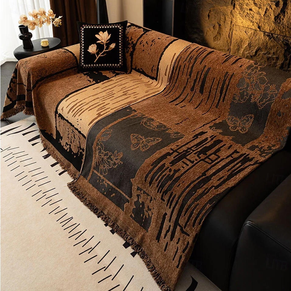 Copridivano in ciniglia vintage antigraffio per cani, adatto agli animali domestici del 2025 a $53.99 –P8