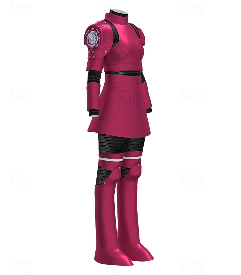 M3GAN 2.0 Robot Enge pop Megan Kostuum Verschrikking Voor meisjes Kinderen Prestatie Toneel Schoolfeest aankleden Halloween Carnaval Wereldboekendag Makkelijk carnavalskostuum 2025 - $26.99 –P6