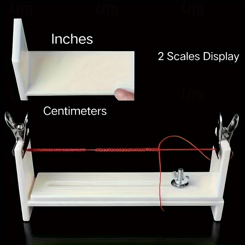 1pc Creative Rope Braiding Tool  Hand-Knitted Plastic Jig  Plastic  With Two Clips Rack DIY Handcraft Jewelry Making Fixing  Jewelry Making  Professional Practical Tool 2025 - $11.99 –P6