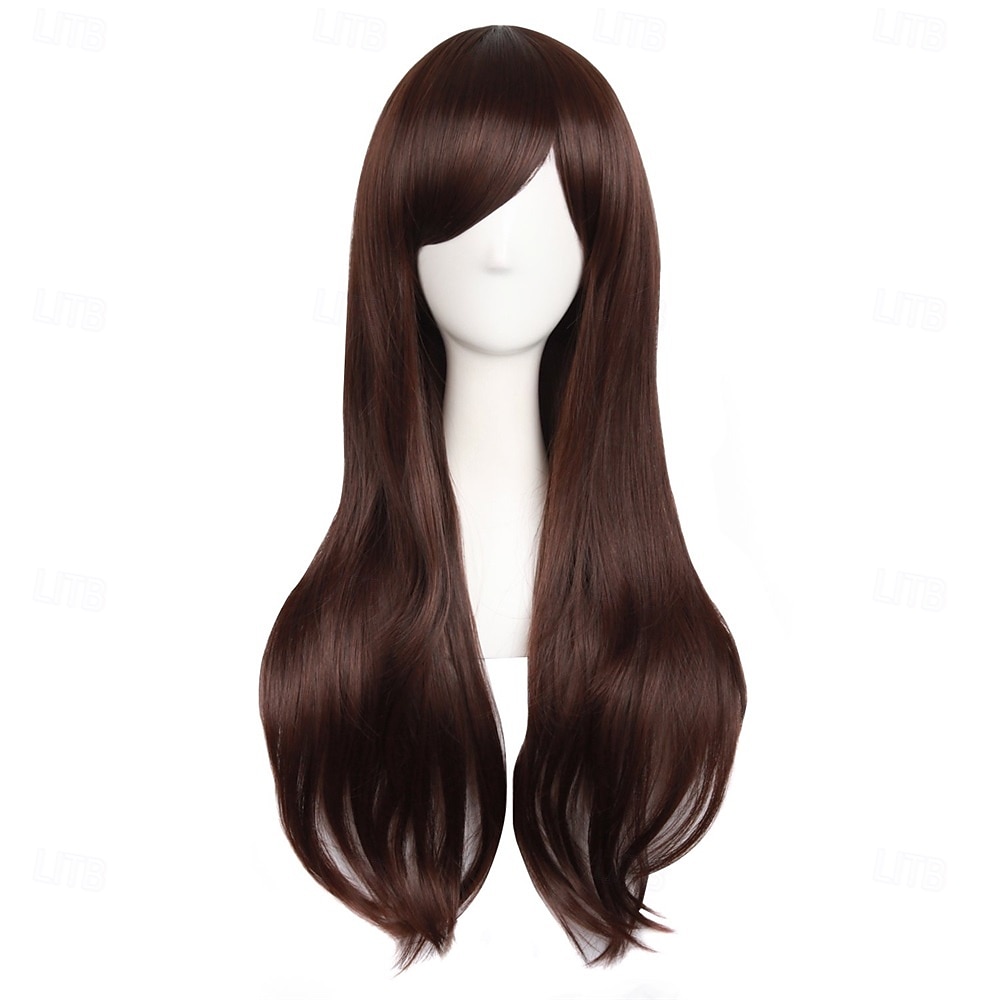 Perruque de cosplay d'Halloween avec cheveux bouclés longs de 28 à 70 cm de 2025 ? $27.99 –P6