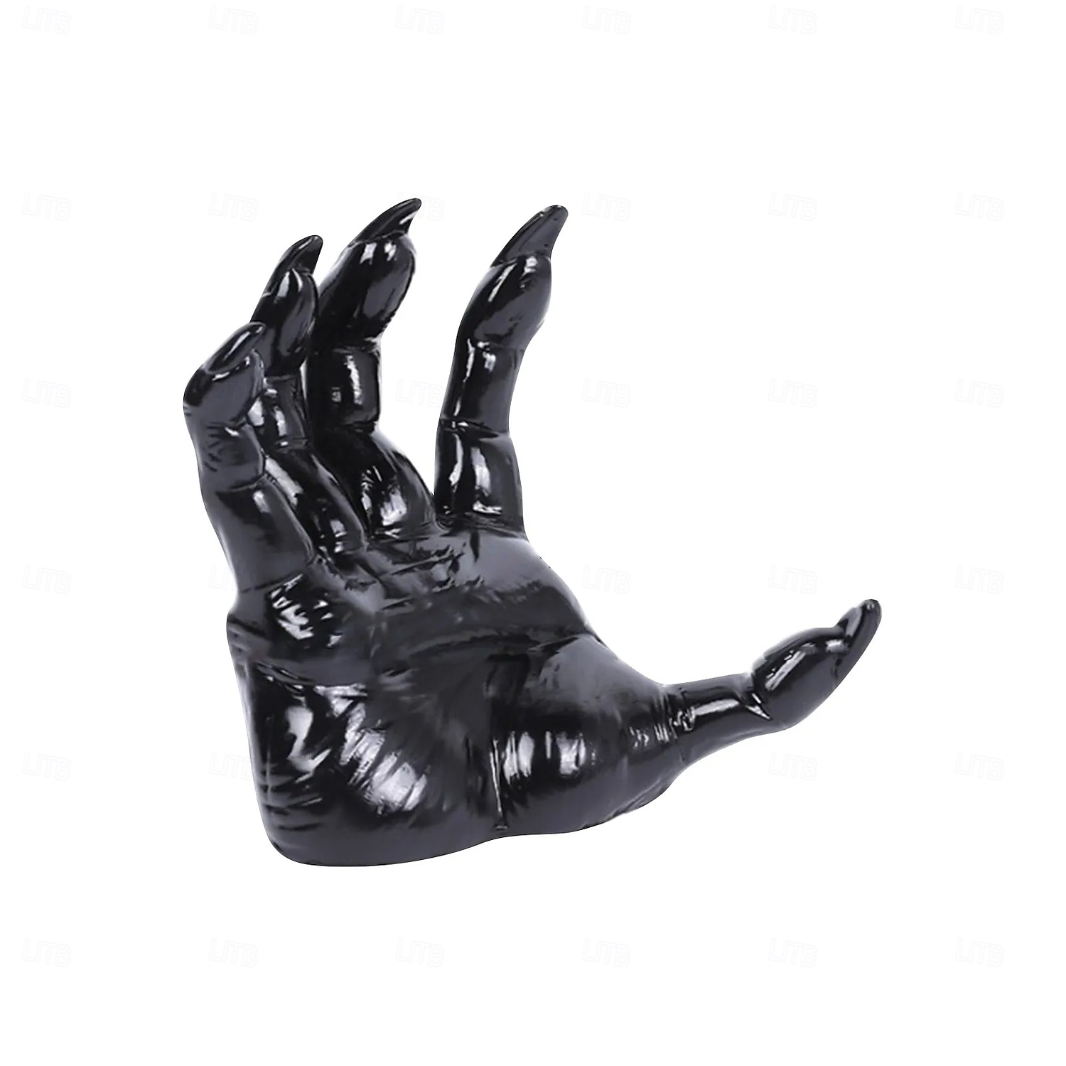 3 ks halloweenské nástěnné dekorace strašidelné ruce držák na svíčky závěsný háček kolekce strašidelný duch ruka úložná police dekorace 2025 - $11.99 –P15