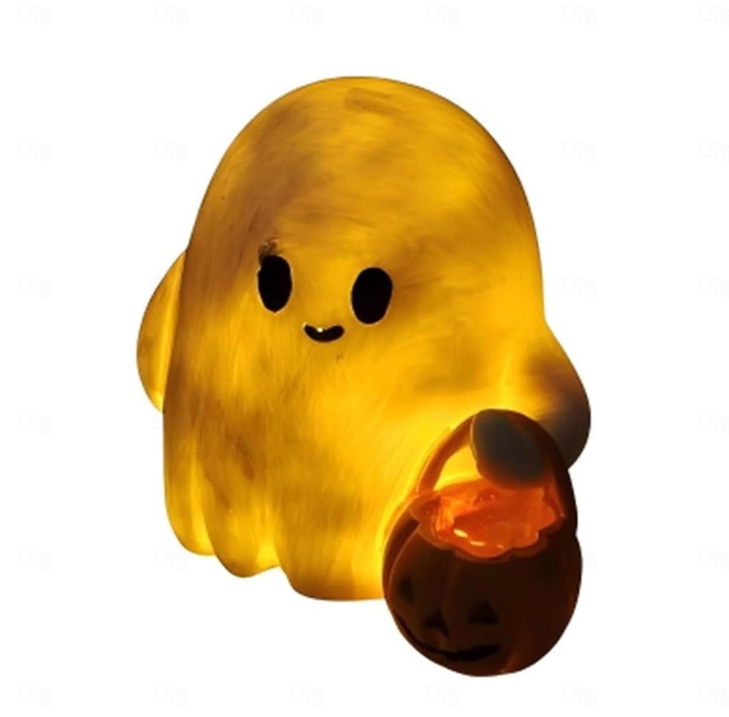 Dynia Boo Buddies - urocza dekoracja ducha Halloween ozdoby na dynie urocze dekoracje stołowe świecąca dekoracja uroczych duchów 2025 - $7.99 –P14