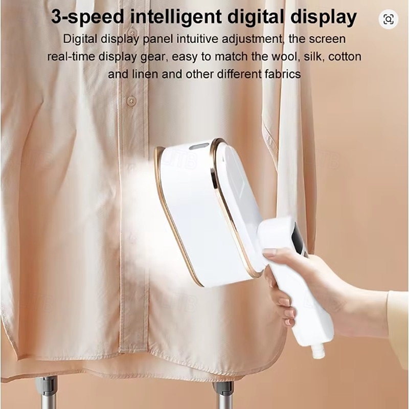 Handheld Hanging Ironing Machine Folding Three-speed Digital Display Steam Ironing Machine for Household Small Portable Travel Iron 2025 - $47.99 –P6