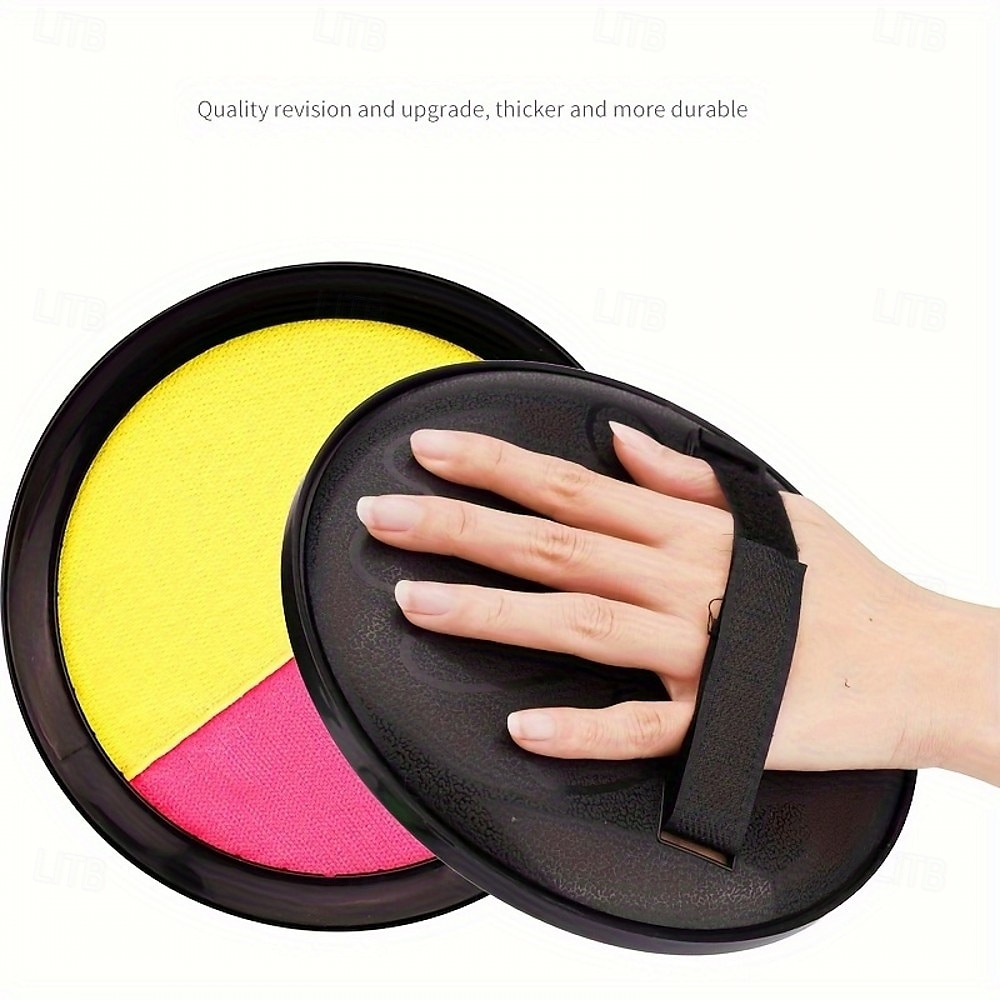 Set di gioco con palla appiccicosa con pagaia a ventosa, giocattolo colorato in plastica da lanciare e catturare per il divertimento in famiglia, attrezzatura sportiva interattiva all'aperto per del 2025 a $11.99 –P12