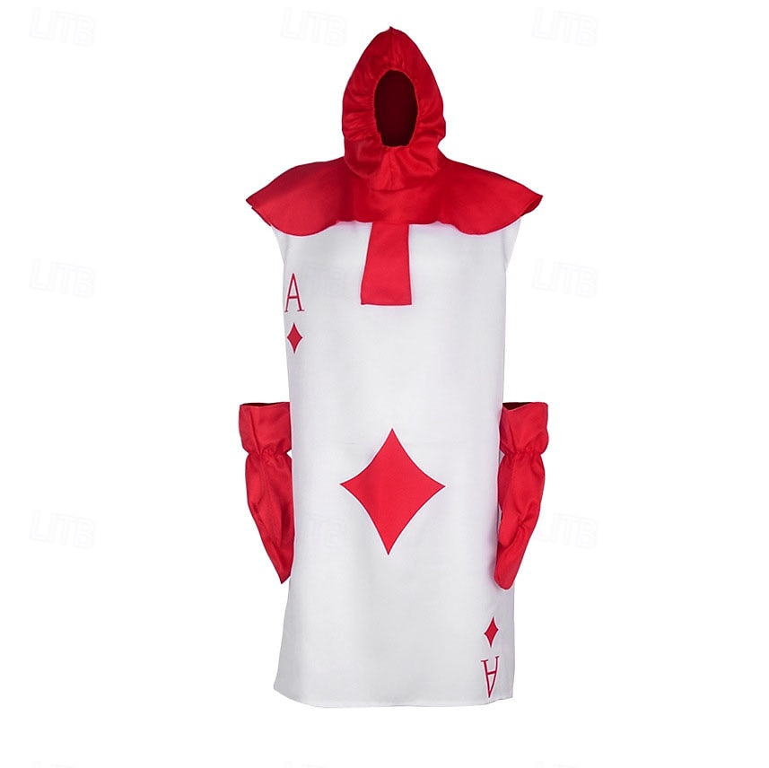 Alice in Wonderland Bajka Żołnierze kart do gry Kostium Cosplay Kostium Onesie Postacie z bajek Cosplay Kostiumy z filmów for Męskie Damskie Dla chłopców Dla dzieci Dla dorosłych Halloween Karnawa 2025 - $42.99 –P8