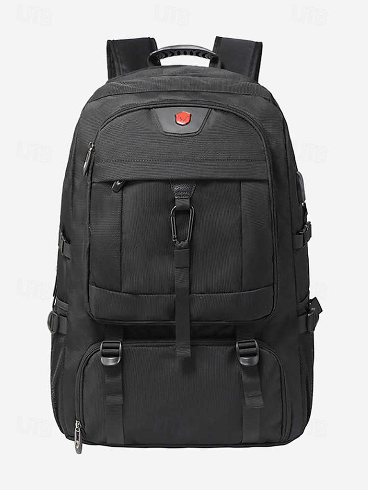 Mochila expandible de gran capacidad para hombre con tela repelente al agua, puerto de carga USB, diseño multicompartimento, bolso informal para portátil para exteriores y viajes. 2025 - $46.99 –P2