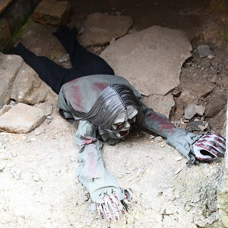 διακόσμηση για το Halloween έρποντα φάντασμα φωνή ηλεκτρικά στηρίγματα τρομακτική διάταξη 2025 - $97.99 –P5