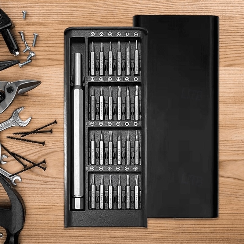 Set di cacciaviti 24 in 1, kit di strumenti di riparazione di precisione multifunzionale per telefoni cellulari, elettronica, uso domestico con varie teste di punte, design compatto e portatile. del 2025 a $6.99 –P3