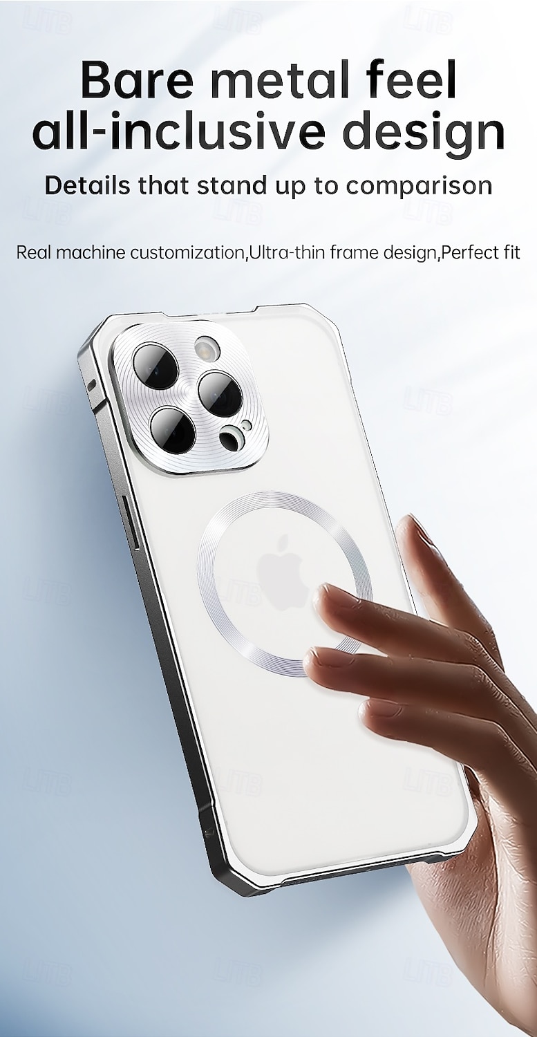 هاتف غطاء من أجل iPhone 16 Pro Max 15 Pro Max غطاء خلفي مغناطيس ضد الصدمات مكتب  /  الأعمال الكمبيوتر الشخصي 2025 - $13.99 –P2