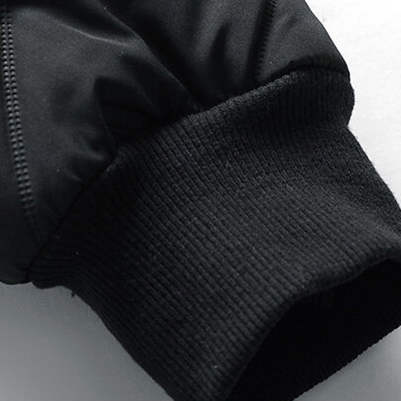 Pánské Puffer Jacket Zimní bunda Zima Venkovní Zahřívací Vrchní část oděvu Černá Zelená Šedá 2025 - $24.99 –P7