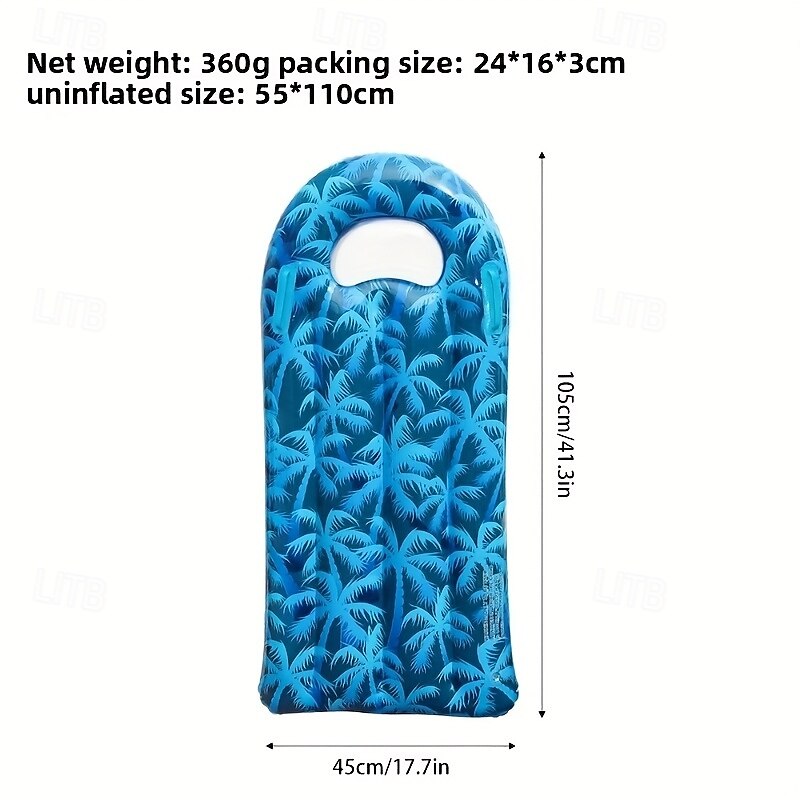 Thick PVC Inflatable Surfboard  Multi-Color with Fun Designs Perfect for Swimming and Outdoor Water Activities Beach Accessories Durable Surfboard 2025 - $29.99 –P15