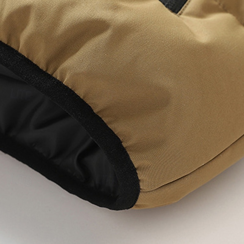 Herren Wanderweste Pufferweste Ärmellos Weste Außen Thermowarm Winter Reißverschluss Tasche Polyester Schwarz Grün Khaki Jagd Angeln Klettern 2025 - $44.99 –P15
