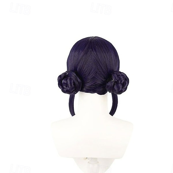 Disfraz de cazadora de demonios, peluca de cosplay de Zoey, pelucas de anime, accesorio para cabello largo y liso para mujer 2025 - $18.49 –P4