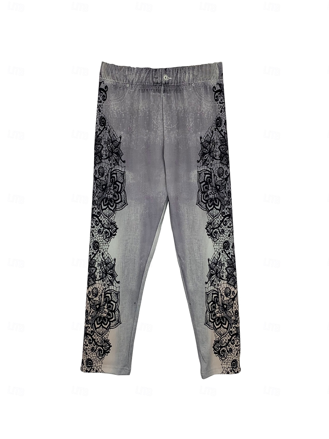 Per donna 3/4 Collant Collant Atletico Lunghezza al polpaccio Vita Alta Floreale Stampa Comodo Sollevamento glutei Controllo addominale Yoga Casual Quotidiano Rosso scuro Blu marino Blu Viola del 2025 a $15.99 –P9