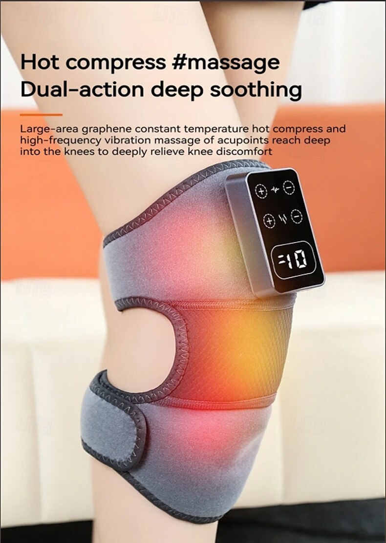 Massaggiatore multifunzione per gambe e ginocchia, riscaldamento articolare, massaggio vibrante, supporto per gomiti e spalle, ginocchiera termica per la circolazione sanguigna. del 2025 a $19.99 –P3