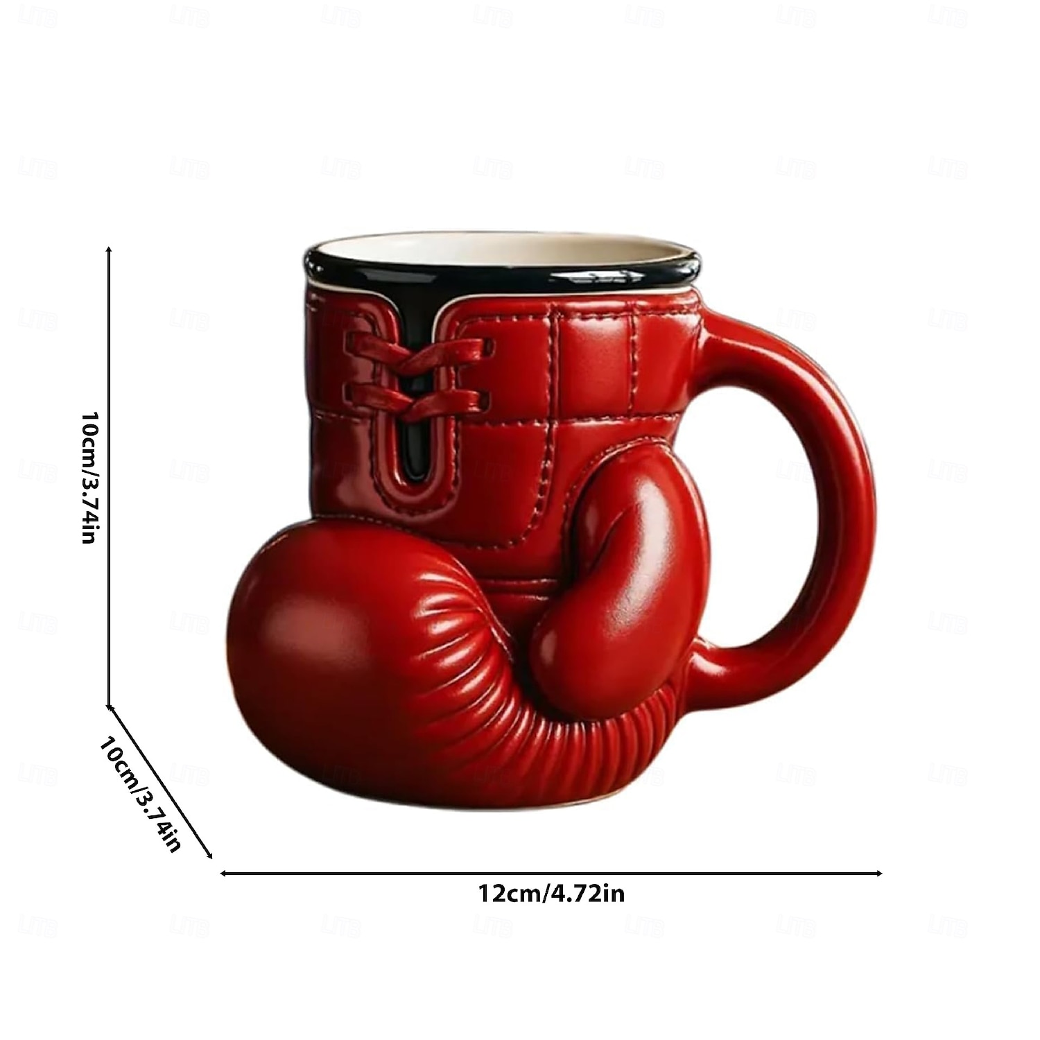Boxing Glove Mug, Funny Resin Stainless Steel Coffee Cup for Home, Unique Boxer Gift for Men, Boxing Lovers Novelty Drinkware 2025 - $21.99 –P1