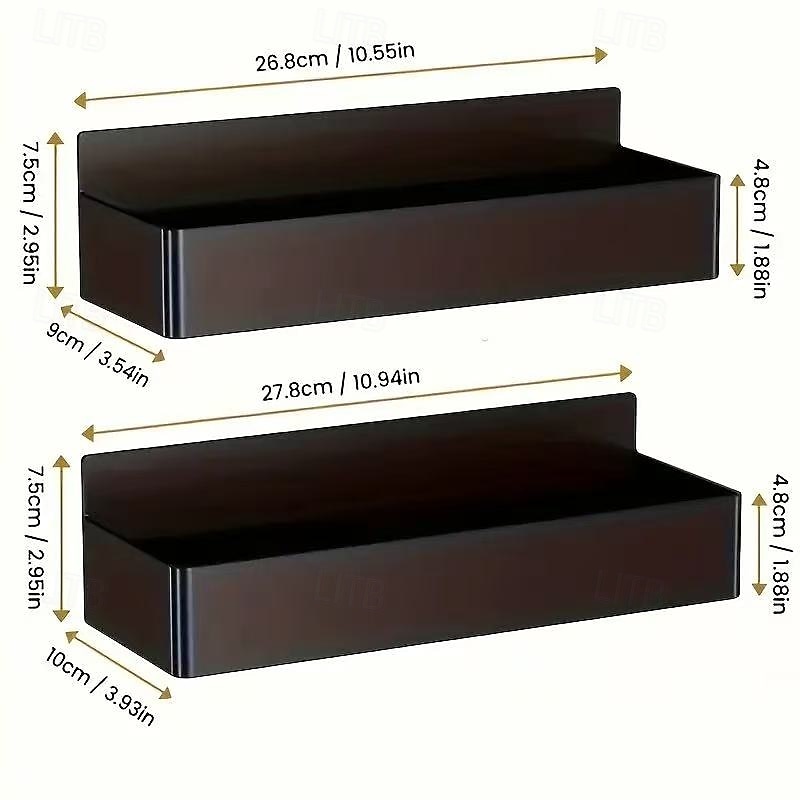 2pcs Large Magnetic Storage Baskets, No Drilling or Adhesive, Removable Multi-Purpose Racks for Fridge, Microwave, Washer Side, Magnetic Spice Organizer for Kitchen 2025 - $18.99 –P6