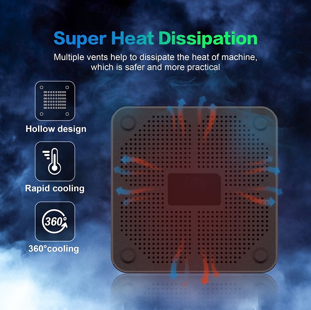 Mortal TV Box T1Mini Android 14 Voice Chromecast TV RockChip 3518 Multi-Core 4K Wifi6 BT5.0 16GB USB3.0 Video Games Set-Top Box 2025 - $38.99 –P8