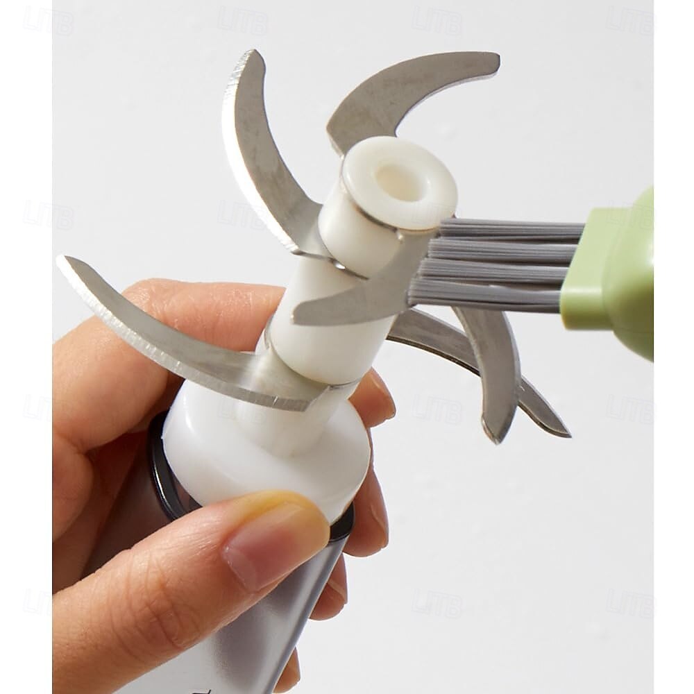 Brosse de nettoyage de couteaux 4 en 1, brosse à récurer pour couteaux et couverts, brosse douce double face pour couteau, lame, fourchette, baguettes, outil de nettoyage, brosse multifonctionnelle de 2025 ? $10.99 –P3