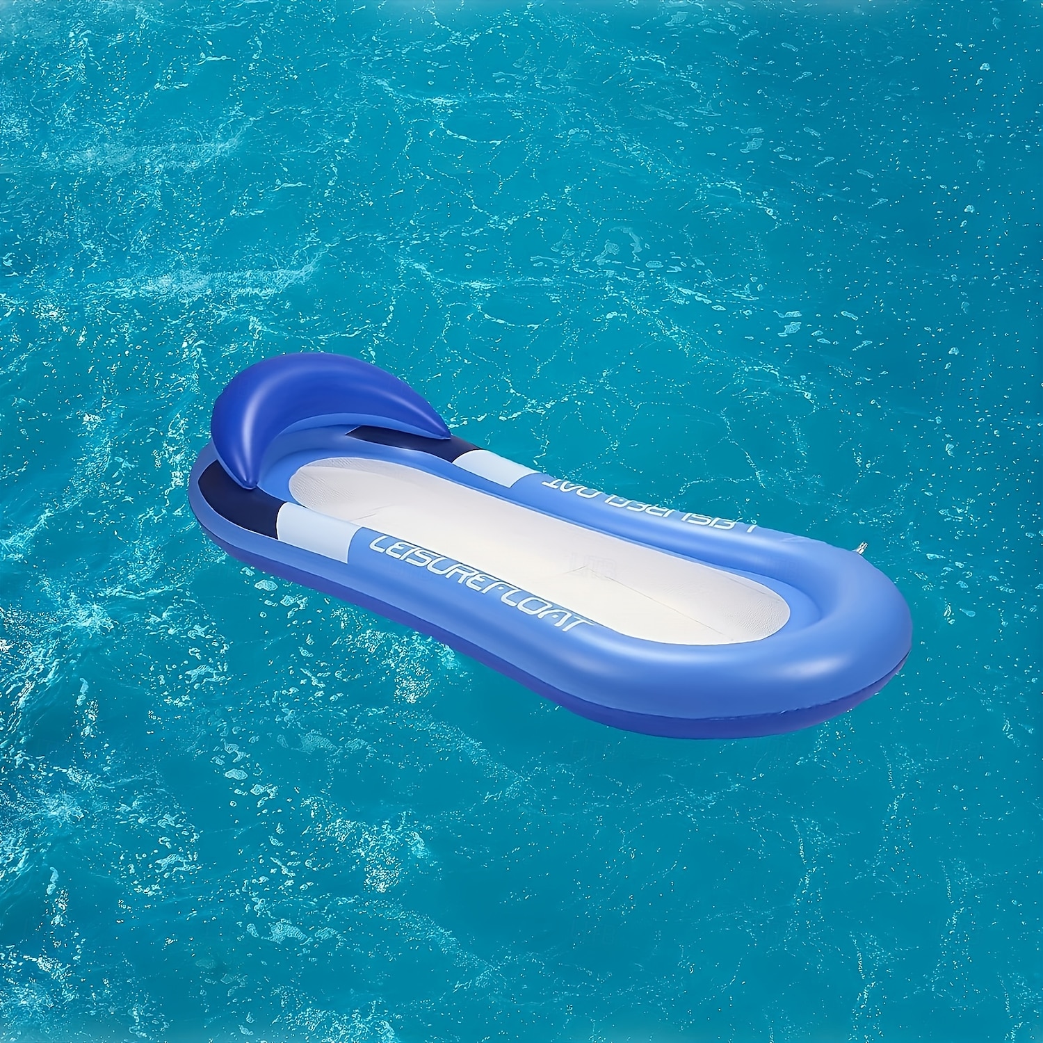 1pc Large PVC Inflatable Pool Float with Sun Hat Design - Durable Foldable and Portable for Beach and Pool Parties Pool Relaxation EssentialsPlayful Pool AccessoryDurable Pool Float 2025 - $36.99 –P11