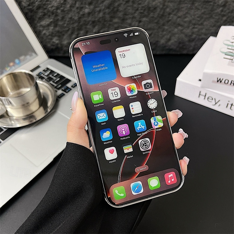 telefon Maska Pentru Apple AirTag iPhone 16 15 14 Pro Max Plus iPhone 13 Pro Max Capac Spate Magnetic Acceptă încărcarea fără fir Anti Șoc PC 2025 - $14.99 –P3