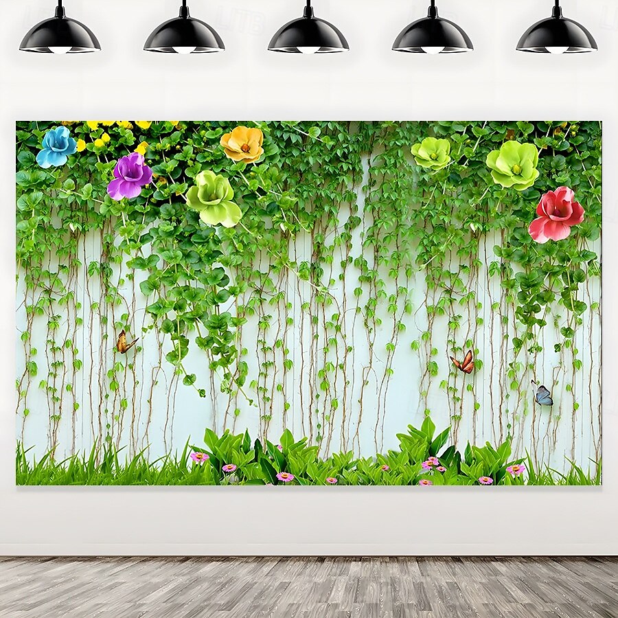Blomsterteppe veggteppe bohemsk blomstertrykk veggteppe til soverom, stue, dekorativ bakgrunnsduk for sovesal, strandteppe eller piknikteppe 2025 - $42.99 –P13