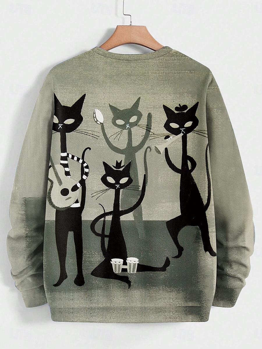 Felpe da donna di Halloween, grafiche geometriche, casual, a maniche lunghe, girocollo, normali, da strada, per tutti i giorni, stampate, rosa, verde, autunno inverno del 2025 a $24.99 –P2