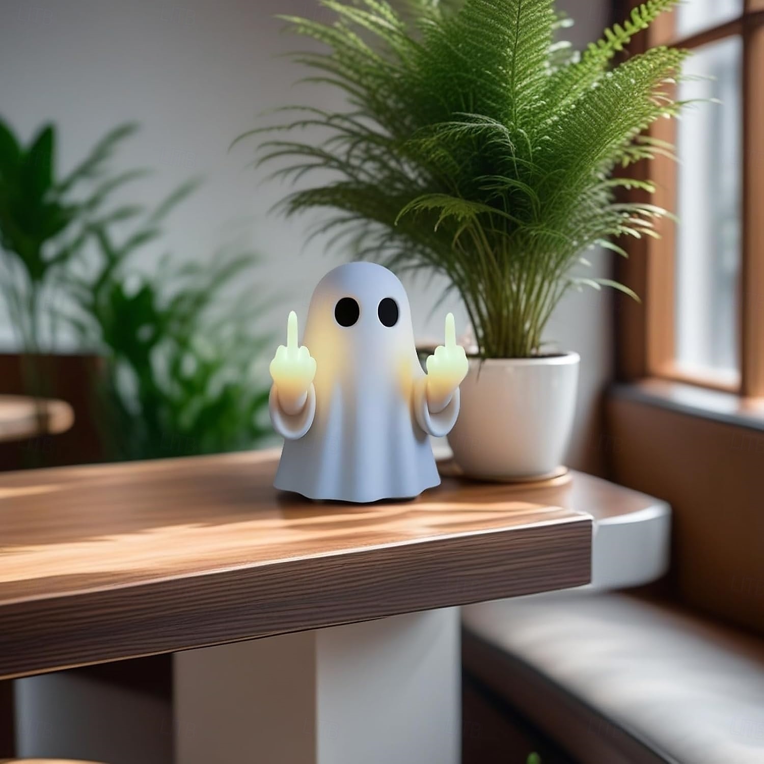 halloween aave sormi yövalo pelottava aave lamppu patsas söpö sormi yövalo koristeet täydellinen sisätiloissa &kuistin halloween-koristeet 2025 - $12.99 –P5