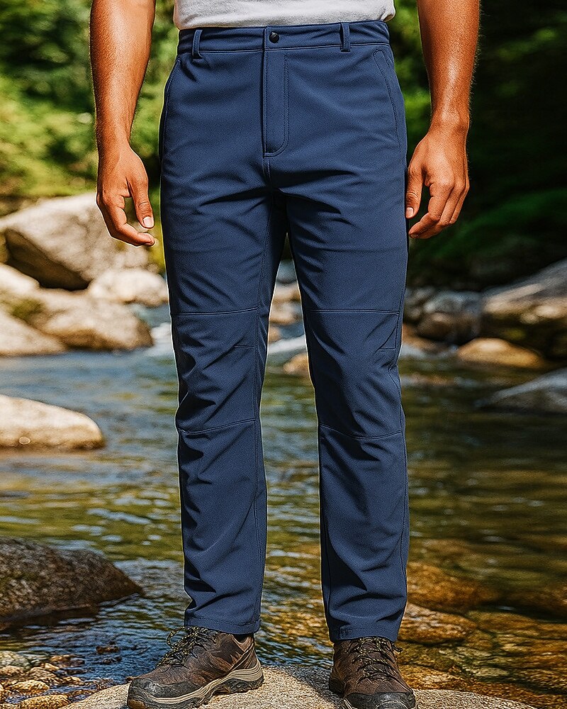 Herren Cargohosen Wanderhosen Regenhose zum Wandern Außen Normale Passform Wasserdicht Winddicht Leicht Unterteile Schwarz Armeegrün Camping / Wandern Laufen S M L XL XXL 2025 - $26.99 –P1