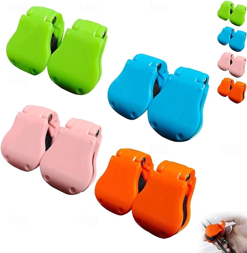 Lot de 2 supports de canne à pêche multifonctions, portables, pour la plage, avec sangle élastique pour un transport sécurisé et sans enchevêtrement de 2025 ? $9.49 –P1