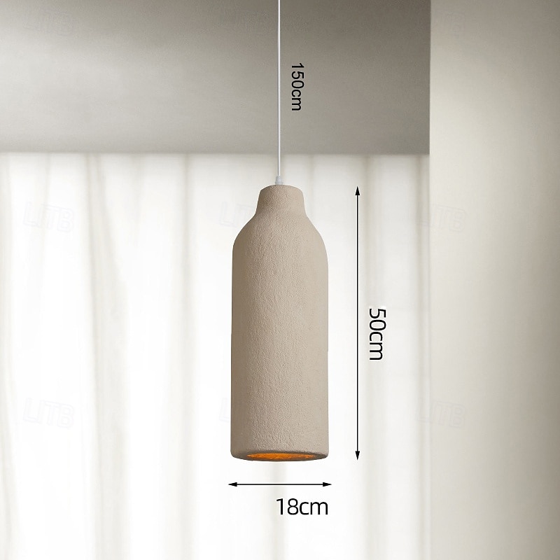 Lampa wisząca wabi sabi w stylu orientalnym, wysokość 51 cm, ciepłe białe światło, e26 e27, regulowany łańcuszek 2025 - $229.99 –P6