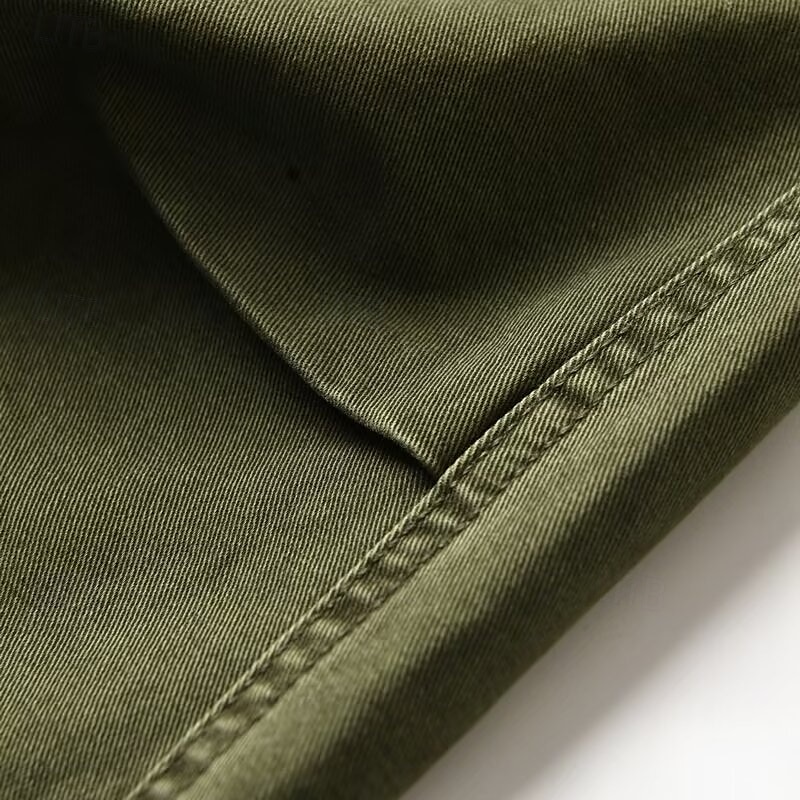 Homens Calças Cargo Calças Cintura elástica Com Cordão Bolso multi Tecido Vestível Ao ar livre Diário Acampar e Caminhar Moda Clássico Verde Cáqui de 2025 por $28.99 –P11