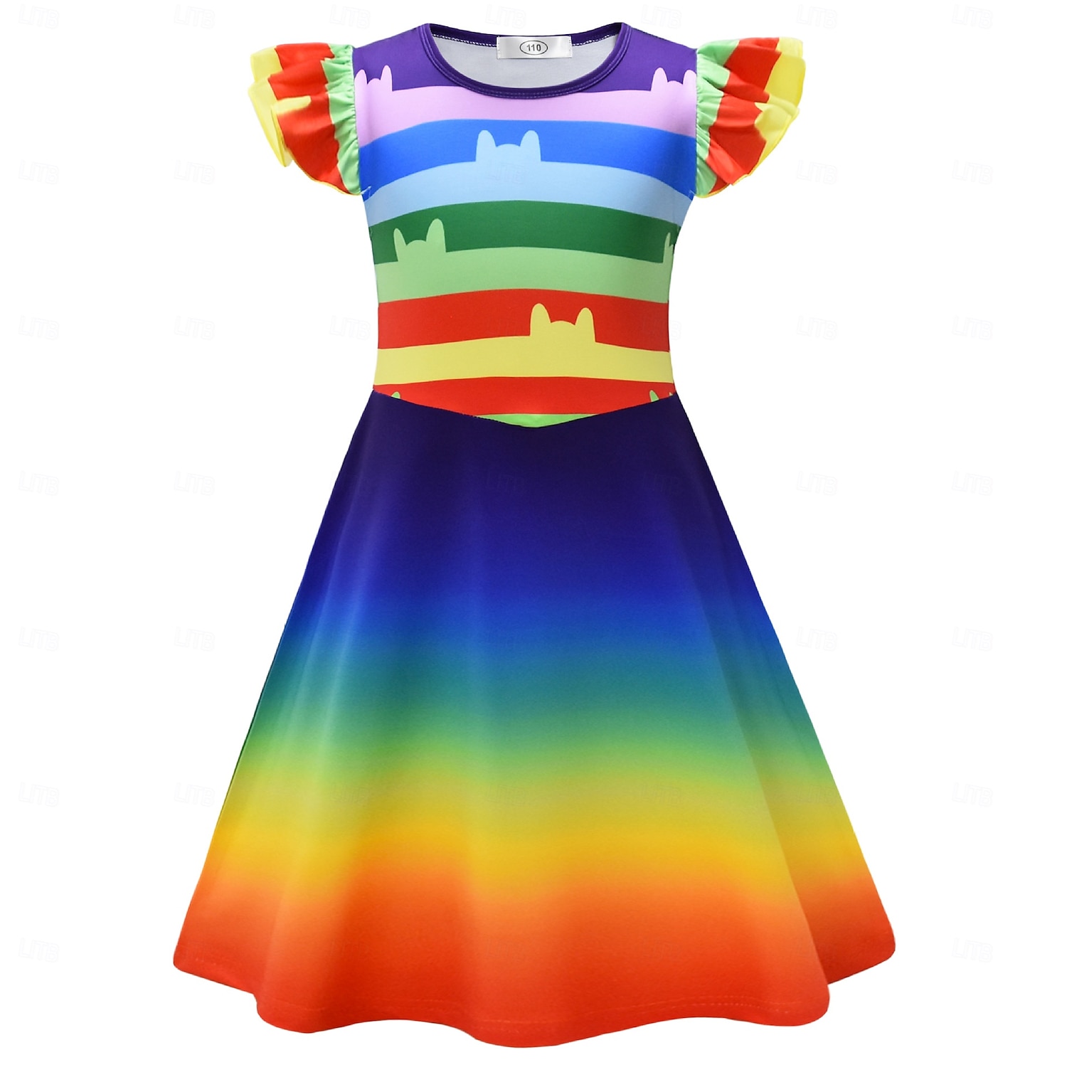 Gabby's Dollhouse Pandy Paws Cakey Dress Bag Adventure Movie Cosplay Movie Cosplay for Girls' Kid's Halloween Carnival World Book Day Performance Educational Dress Up School Event Dress Up 2025 - $23.99 –P2