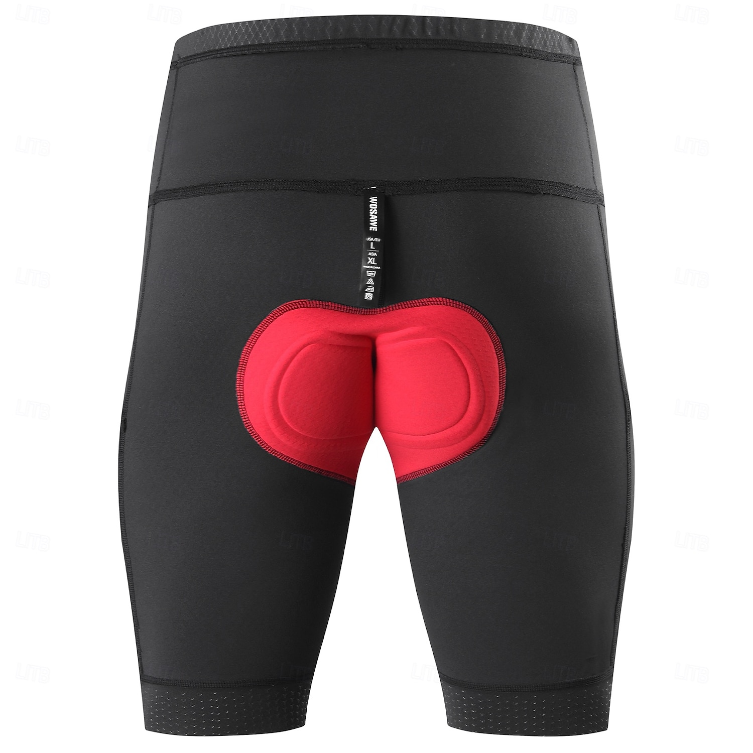 wosawe cykelbyxor med hög elasticitet, tät och andningsbar design, cykelbyxor med två sidfickor, cykelkläder bd161 2025 - $39.99 –P3