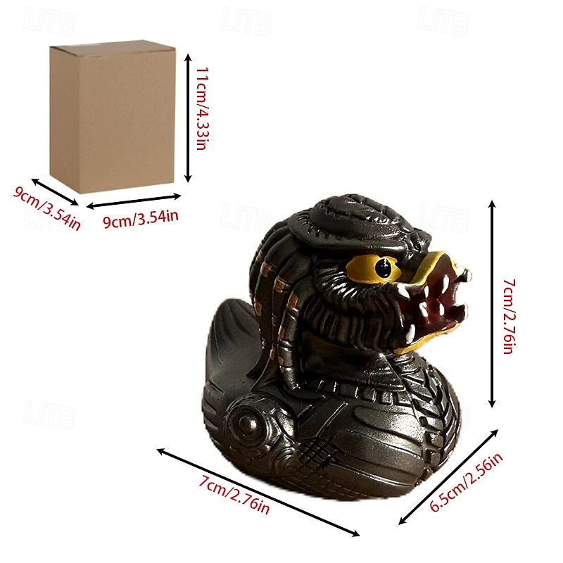 Special-Shaped Duck Ornament, Alien Duck Statue, Wicked Funny Resin Duck, Home Decoration Ornament, Car Ornament 2025 - $28.99 –P7