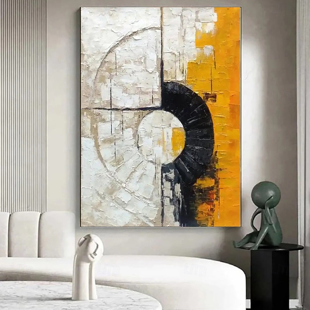 Handmade Oil Painting Canvas Wall Art Decoration Simple Abstract for Home Decor Stretched Frame Hanging Painting/Rolled Frameless Unstretched Painting 2026 - $65.99 –P5